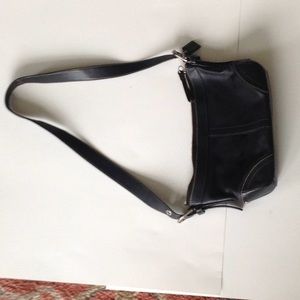 Black coach purse